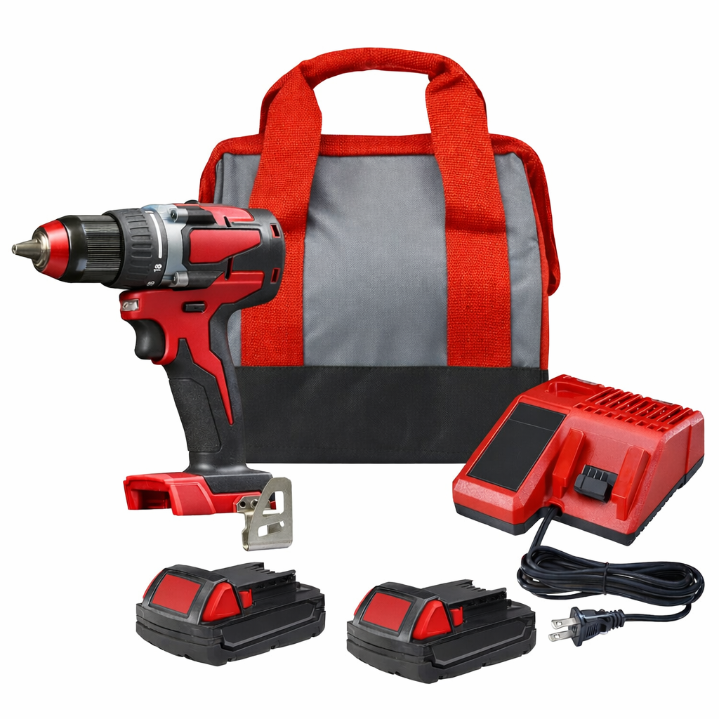18V Compact Brushless 1/2" Drill Kit (2.0Ah)