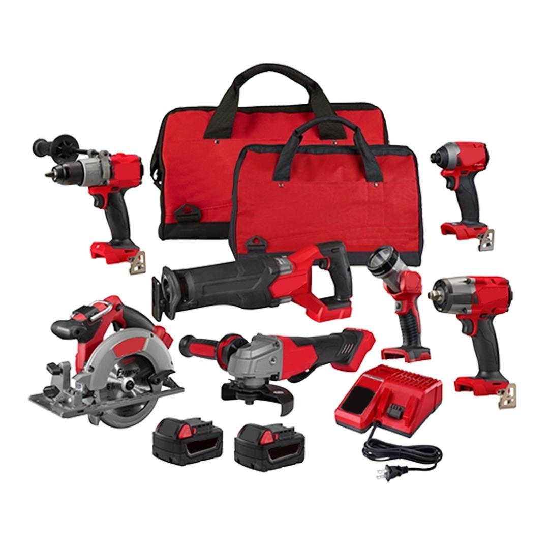 18V Brushless 7-Tool Cordless Combo Kit