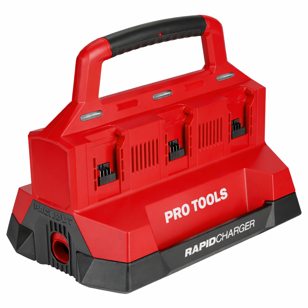 18V 6-Bay Rapid Charger